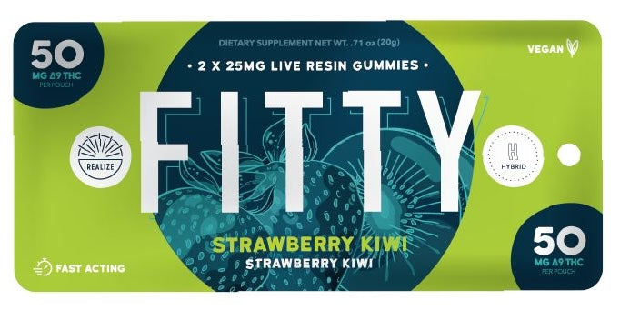 Realize FITTY Gummies, Strawberry Kiwi - Strawberry Kiwi