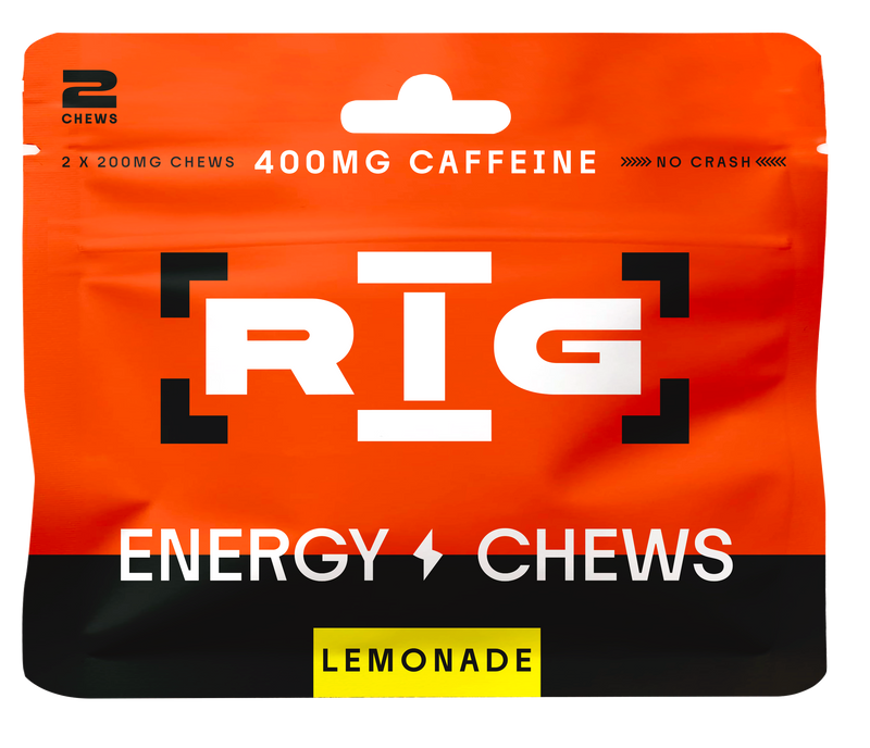 Wholesale | RIG Energy Chews | Lemonade | 2 Chews